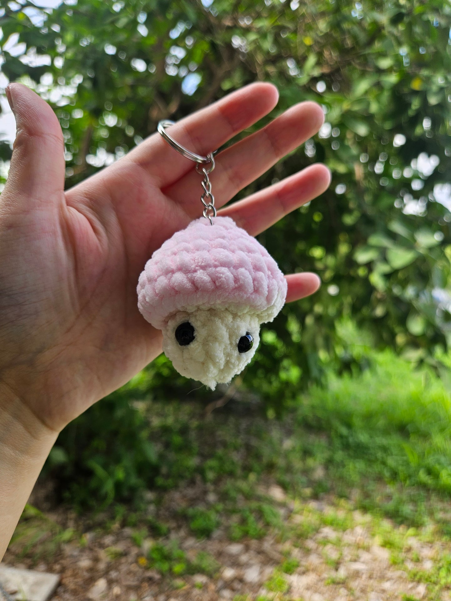 Keychain mushroom pops